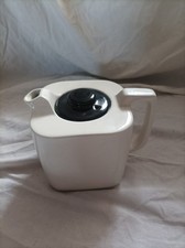 Goblin Teasmade Original Replacement Teapot Balck & White Ceramic