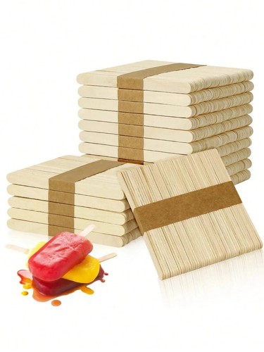100x wooden lollipop - 100x, sticks
