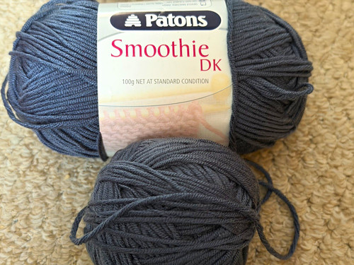 Patons smoothie grey plain - patons,