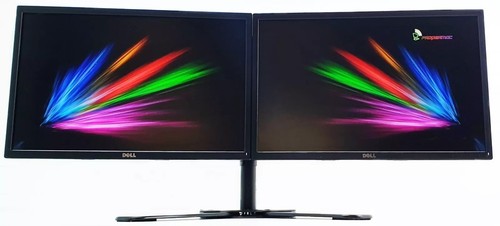 Dell dual screen - screen, 2×22"