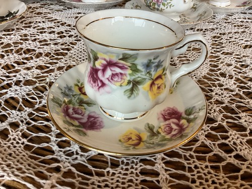 Balmoral castle bone china cup - balmoral,