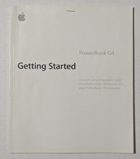 PowerBook G4 Getting Started manual & Everything is easier on a Mac pamphlet