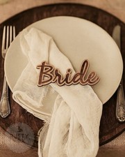 Personalised Wooden Name Place