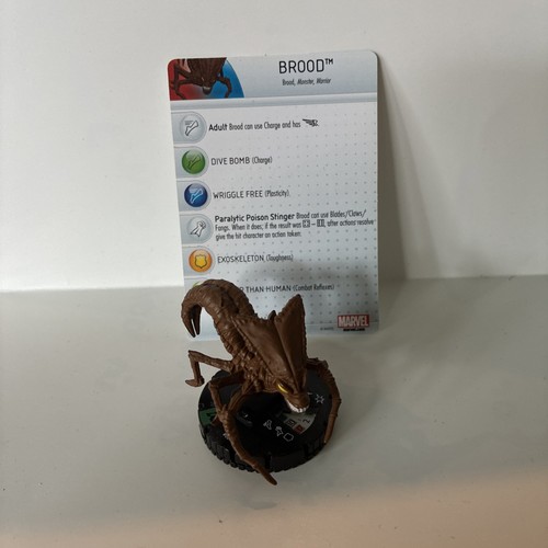 Marvel heroclix brood 027 - heroclix,