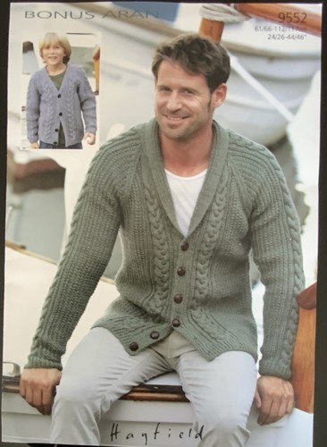 Hayfield aran knitting pattern - hayfield,