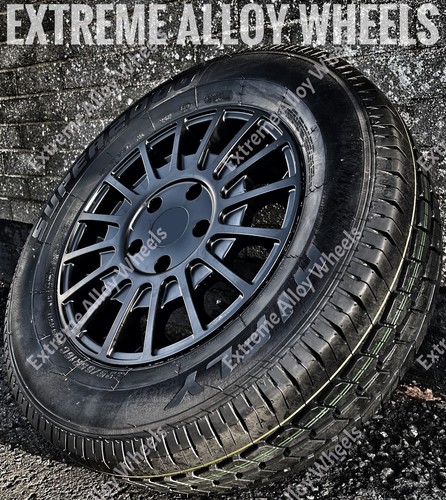 Black alloy wheels - 16",