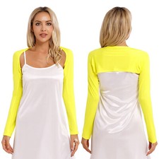 Womens Cardigan Shopping Shirts Soft Shawl Long Sleeve Bolero Shrug Tops Yoga