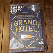 Escape From The Grand Hotel - Escape Room Game - Complete Vgc