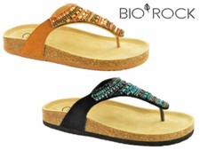 Ladies Summer Footbed Sandals