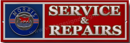 Morris service repairs - repairs, metal