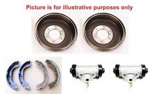 Rear brake shoes - brake, shoes+brake