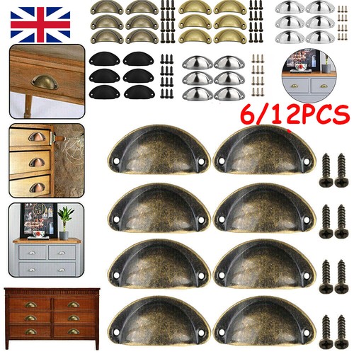 12pcs vintage bronze shell - 12pcs,
