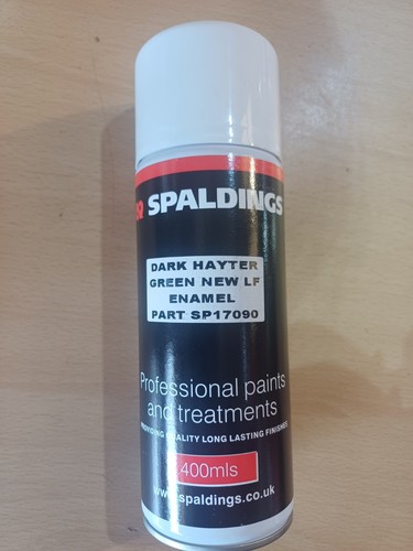 Hayter green spray - green,