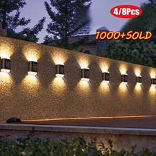 8x SUPER BRIGHT SOLAR POWERED