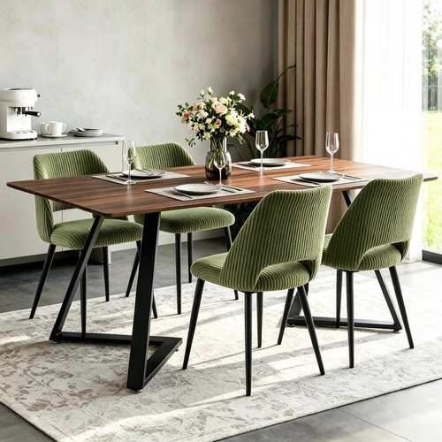 4pcs velvet dining - 4pcs, and