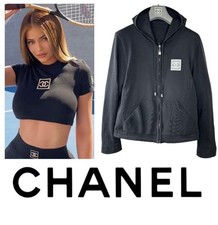 Chanel 2003 Black Sport Logo