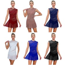 UK Womens Rhinestones Lyrical