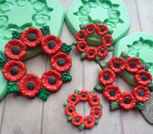 Mini craft mould poppy - mini,