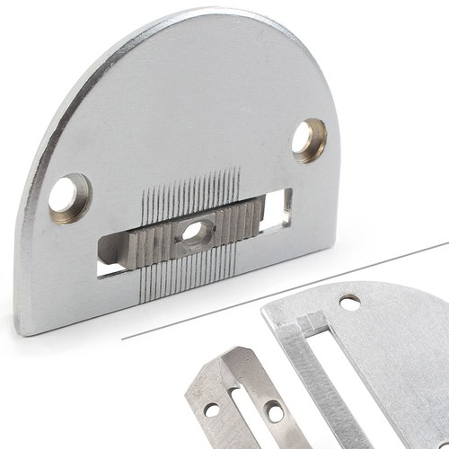 Needle plate and feed - plate,