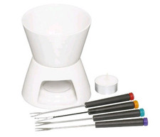 Kitchencraft Chocolate Fondue Set for Four People. Brand New In Box