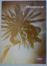 NISSAN ALMERA Brochure 1995: Equation,GX,Si,SLX,SRi, 1.4, 1.6, 2.0D. 3dr/5dr. 8p