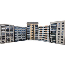 N Gauge Buildings Pack of 5