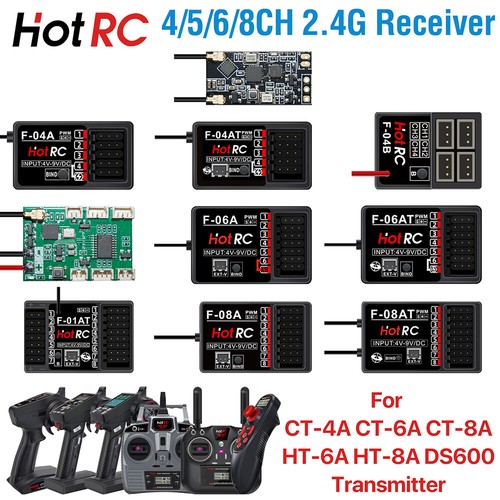 Hotrc 8ch 2 4ghz radio - 2.4ghz,