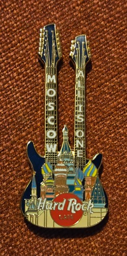 Hard rock cafe pin moscow - hard,