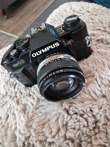 Olympus om40 35mm slr - om40, film