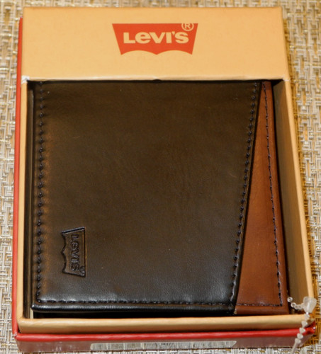 Levi leather rfid - leather,