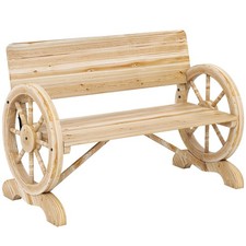 Outsunny Wooden Garden Bench