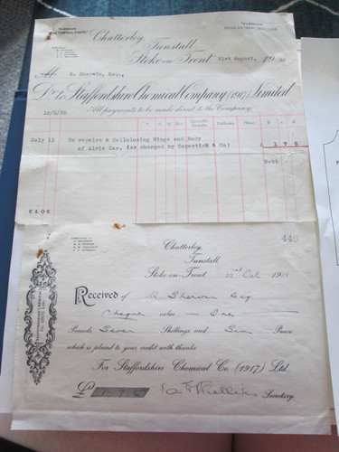 Staffordshire chemical company - staffordshire,