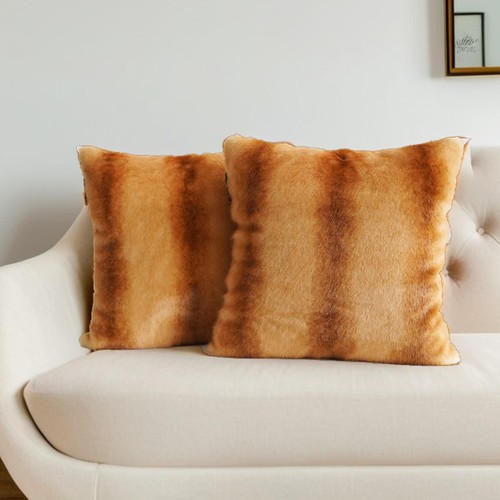 Fur cushion covers 7x45 - cushion, 45.7x45.7