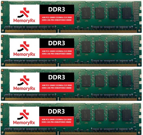 16gb ddr3 1333mhz - 16gb, (4gb