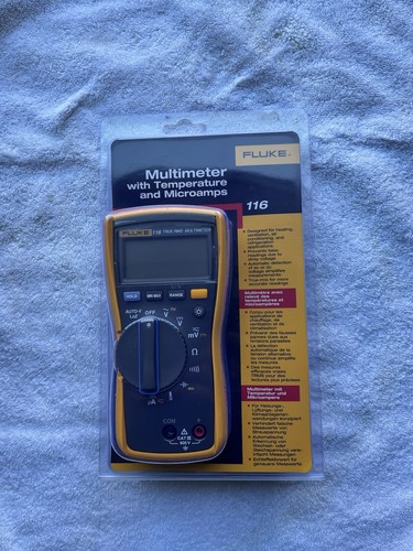 Fluke 116 hvac multimeter with - fluke,