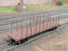 HO Gauge Train Miniature Freight Car Flatbed