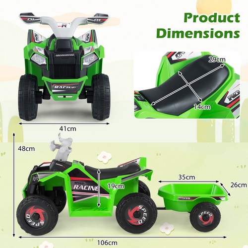 Toddler quad vehicle kids - quad,