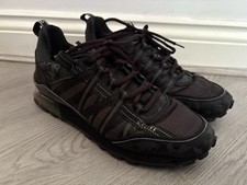 Cruyff Fearia Hex Tech Men’s Black Camo Trainers - Size UK 8