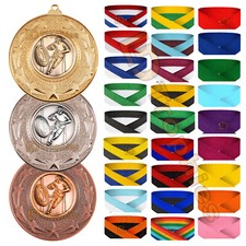 15 x Rugby Medals & Ribbons