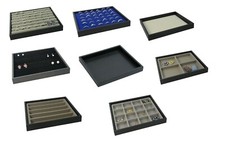 Black Plastic Stackable