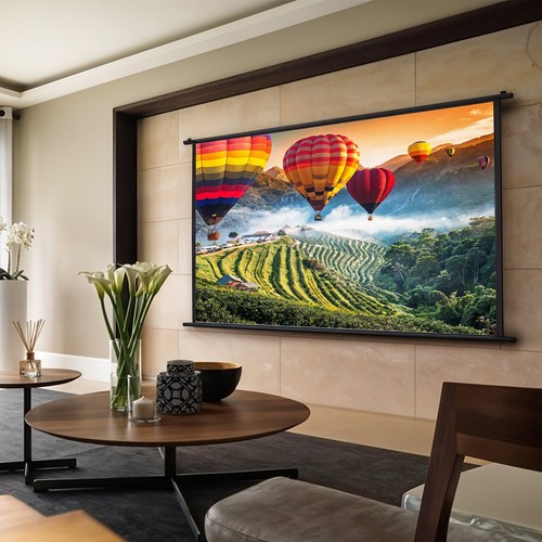 Portable projector screen - portable, 72