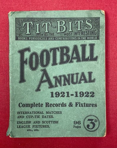 Titbits football annual - titbits,