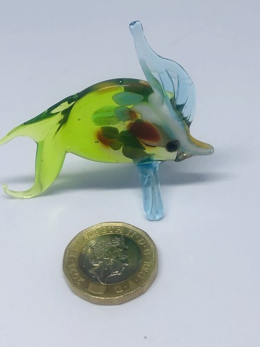 Murano vintage green - vintage, fish