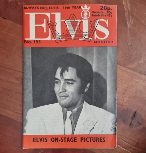 Elvis monthly magazine issue - monthly,
