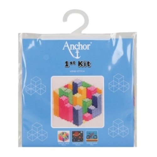 Beginner long stitch 1st kit - beginner,