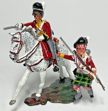 All The Kings Men - Scots Grey Trooper Saving Gordon Highlander Waterloo #TB239.