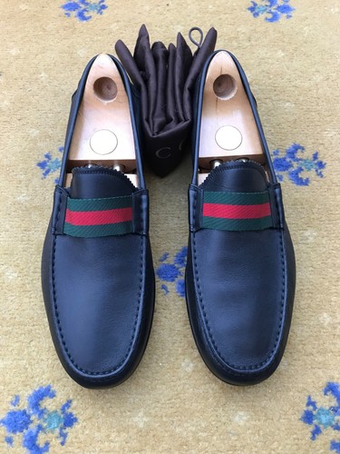 Gucci loafers shoes black - shoes,