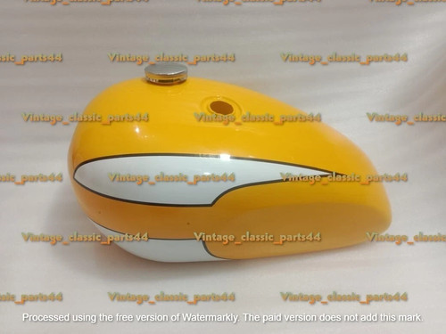 Triumph t140 yellow - t140,