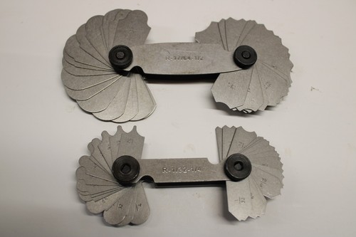 Sets radius gauges - sets,