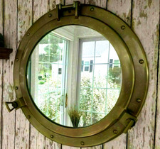24" Nautical Porthole Mirror